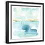 Liquid Shoreline VI-June Vess-Framed Premium Giclee Print