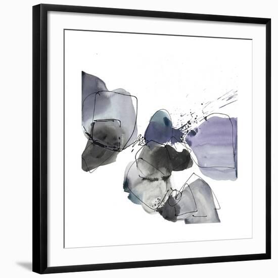 Liquid Stone 1-Lora Gold-Framed Art Print