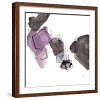 Liquid Stone 2-Lora Gold-Framed Art Print