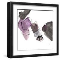 Liquid Stone 2-Lora Gold-Framed Art Print