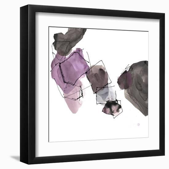 Liquid Stone 2-Lora Gold-Framed Art Print