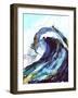 Liquid Wave 1-Megan Swartz-Framed Art Print