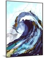 Liquid Wave 1-Megan Swartz-Mounted Art Print