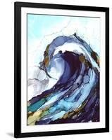 Liquid Wave 1-Megan Swartz-Framed Art Print