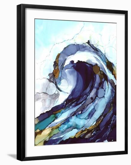 Liquid Wave 1-Megan Swartz-Framed Art Print