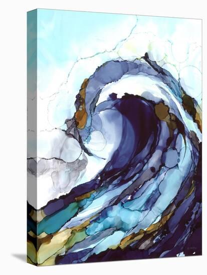 Liquid Wave 1-Megan Swartz-Stretched Canvas