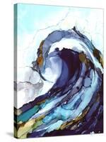 Liquid Wave 1-Megan Swartz-Stretched Canvas