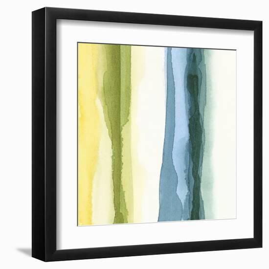 Liquidity IV-Chariklia Zarris-Framed Art Print