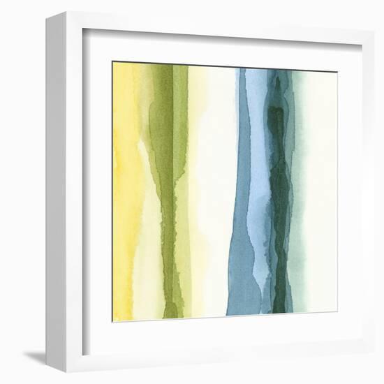 Liquidity IV-Chariklia Zarris-Framed Art Print