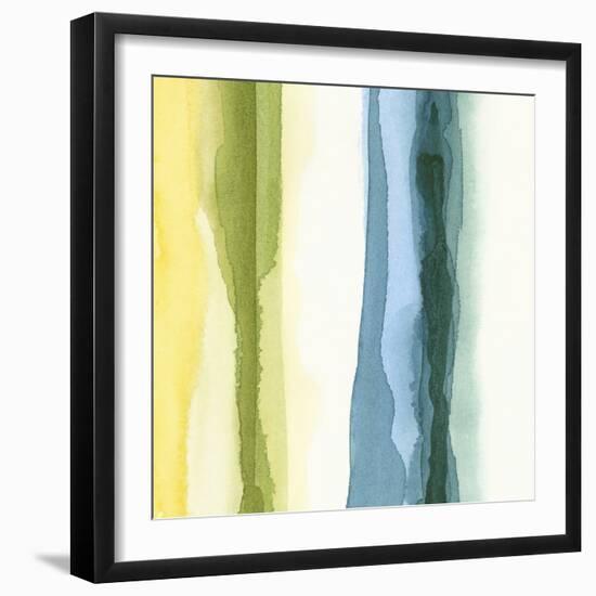 Liquidity IV-Chariklia Zarris-Framed Art Print