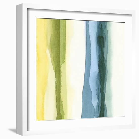 Liquidity IV-Chariklia Zarris-Framed Art Print