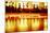 Liquor bottles and glasses, Paris, France-Panoramic Images-Mounted Photographic Print