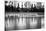 Liquor bottles and glasses, Paris, France-Panoramic Images-Stretched Canvas