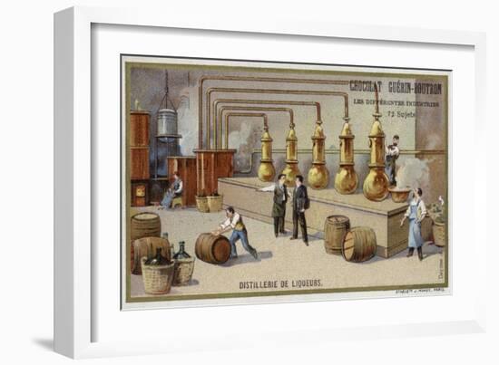 Liquor Distillery-null-Framed Giclee Print