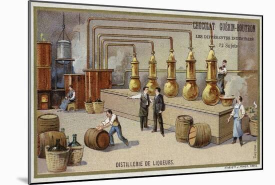 Liquor Distillery-null-Mounted Giclee Print