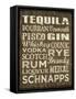 Liquor Sign II-Erin Clark-Framed Stretched Canvas