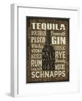 Liquor Sign III-Erin Clark-Framed Giclee Print