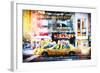 Liquors Taxi - In the Style of Oil Painting-Philippe Hugonnard-Framed Giclee Print