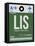 LIS Lisbon Luggage Tag II-NaxArt-Framed Stretched Canvas