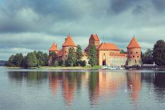 Old Trakai Castle in Lithuania-Lisa_A-Photographic Print