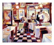 Bistro de la Nuit II-Lisa Homan-Conger-Framed Art Print