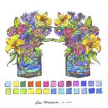 Double Vase-Lisa Katharina-Giclee Print