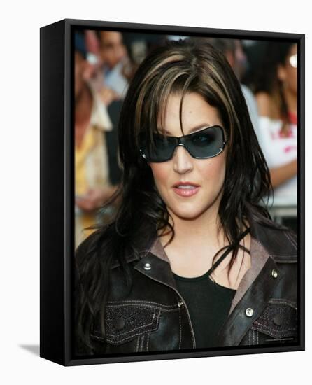 Lisa Marie Presley-null-Framed Stretched Canvas