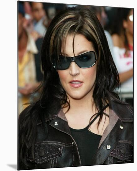 Lisa Marie Presley-null-Mounted Photo