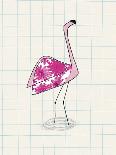 Fuchsia Flamingo-Lisa Stickley-Giclee Print