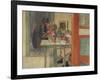 Lisbeth Reading-Carl Larsson-Framed Giclee Print