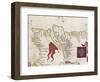 Lisbon and Tagus River Estuary from Atlas by Diego Homen, 1563-null-Framed Giclee Print