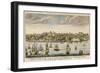 Lisbon before Earthquake-null-Framed Art Print