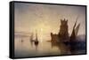 Lisbon - Castle of Balem, 1850-Frank Dillon-Framed Stretched Canvas