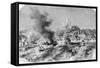 Lisbon Earthquake, 19th Century Artwork-Science Photo Library-Framed Stretched Canvas