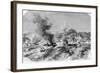 Lisbon Earthquake, 19th Century Artwork-Science Photo Library-Framed Photographic Print