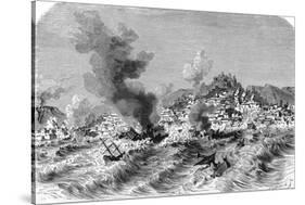 Lisbon Earthquake, 19th Century Artwork-Science Photo Library-Stretched Canvas