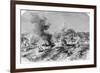 Lisbon Earthquake, 19th Century Artwork-Science Photo Library-Framed Photographic Print