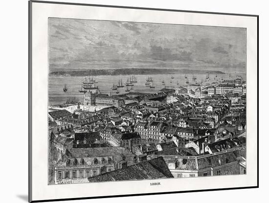 Lisbon, Portugal, 1879-Laplante-Mounted Giclee Print