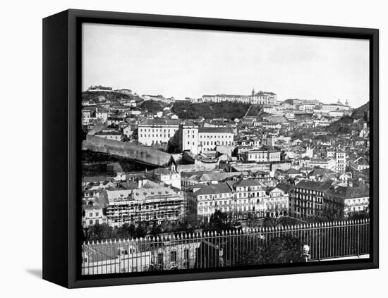 Lisbon, Portugal, 1893-John L Stoddard-Framed Stretched Canvas