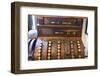 Lisbon, Portugal. Antique Portuguese cash register-Julien McRoberts-Framed Photographic Print