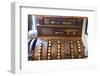 Lisbon, Portugal. Antique Portuguese cash register-Julien McRoberts-Framed Photographic Print