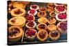 Lisbon, Portugal. Bakery selling traditional Nata pastries, national desert of Portugal-Julien McRoberts-Stretched Canvas