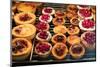 Lisbon, Portugal. Bakery selling traditional Nata pastries, national desert of Portugal-Julien McRoberts-Mounted Photographic Print