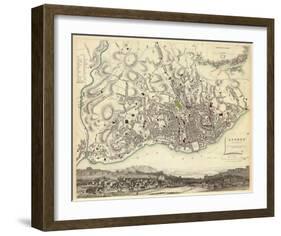 Lisbon, Portugal, c.1833-null-Framed Art Print