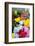 Lisbon, Portugal. Flower stall at Rossio Square-Julien McRoberts-Framed Photographic Print