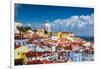 Lisbon, Portugal Skyline at Alfama, the Oldest District of the City-Sean Pavone-Framed Photographic Print