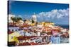 Lisbon, Portugal Skyline at Alfama, the Oldest District of the City-Sean Pavone-Stretched Canvas