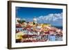 Lisbon, Portugal Skyline at Alfama, the Oldest District of the City-Sean Pavone-Framed Photographic Print