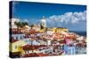 Lisbon, Portugal Skyline at Alfama, the Oldest District of the City-Sean Pavone-Stretched Canvas