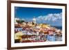 Lisbon, Portugal Skyline at Alfama, the Oldest District of the City-Sean Pavone-Framed Photographic Print